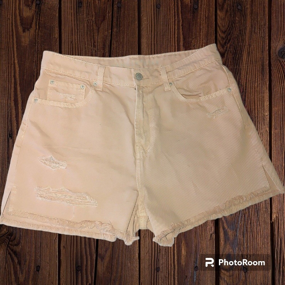 Vanilla Star Women's Distressed High Rise Cut-Off Shorts Junior's Size 9 NEW